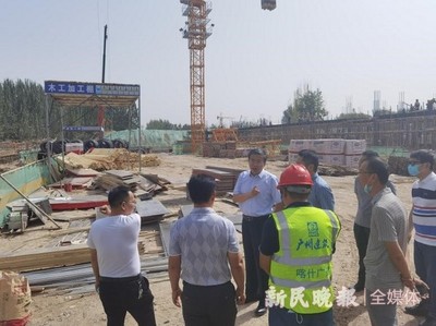 上海援疆前方指揮部調研莎車縣重點援疆項目 看望慰問上海市2021年中期輪換援疆教師醫生